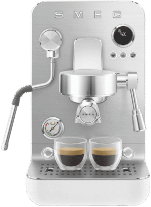 Smeg Minipro Espresso Coffee Machine Matte White